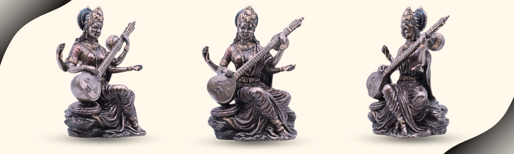 Shop Today Maa Saraswati Idol For student room and your home decor