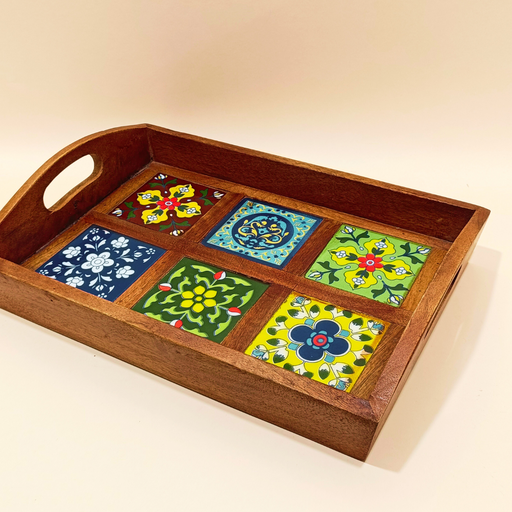 Handcrafted Wooden Serving Tray