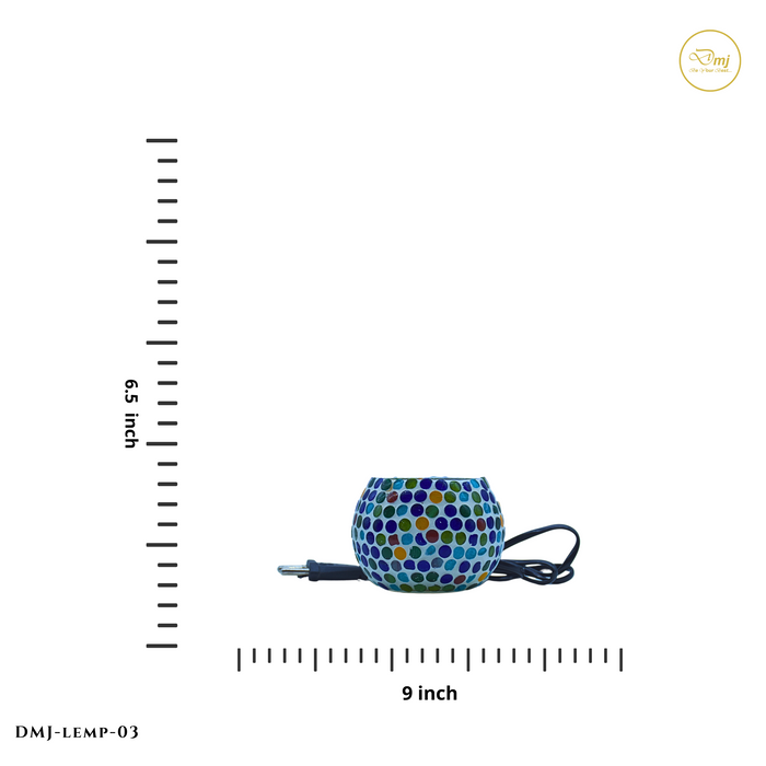 Buy Colorful Glass Mosaic Table Lamp for Home Decor