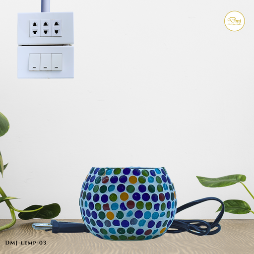 Buy Colorful Glass Mosaic Table Lamp for Home Decor