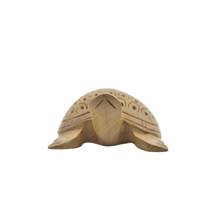 Handcrafted Wooden Tortoise/Turtle Figurine