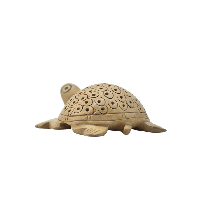 Handcrafted Wooden Tortoise/Turtle Figurine
