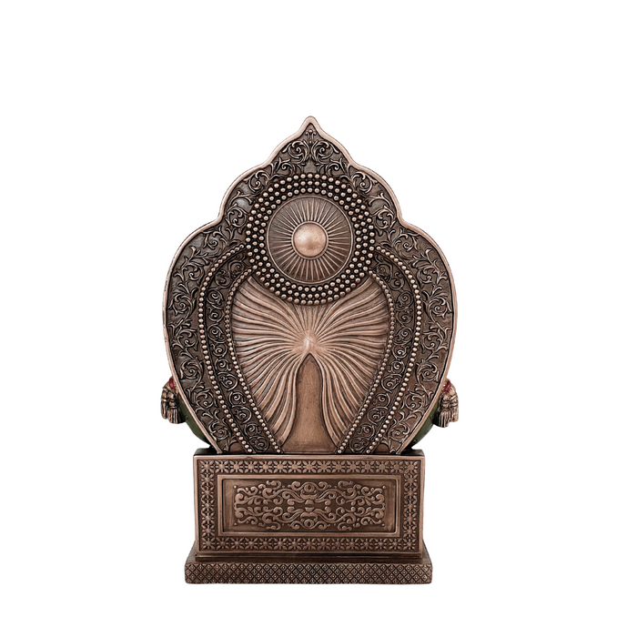 Polyresin Handcrafted Lord Kuber Ji Idol Decorative Statue
