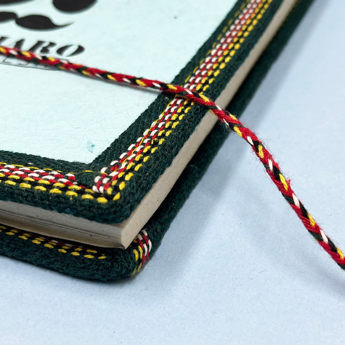 Handmade Cotton Paper Diary with Padharo Mahare Desh Quotes 7