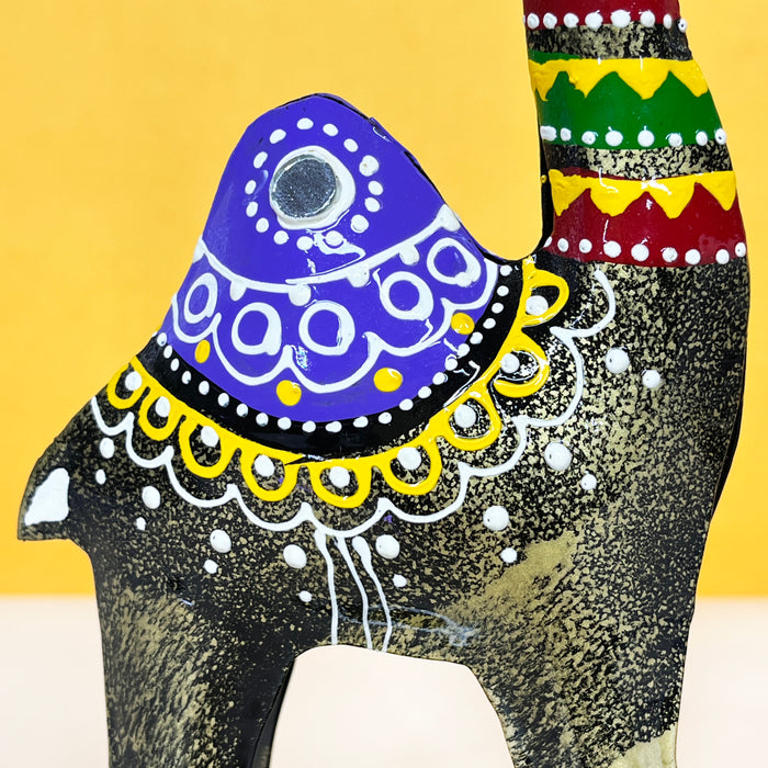 Metal Handpainted Camel Pen Stand/Holder Stand | Pen holder