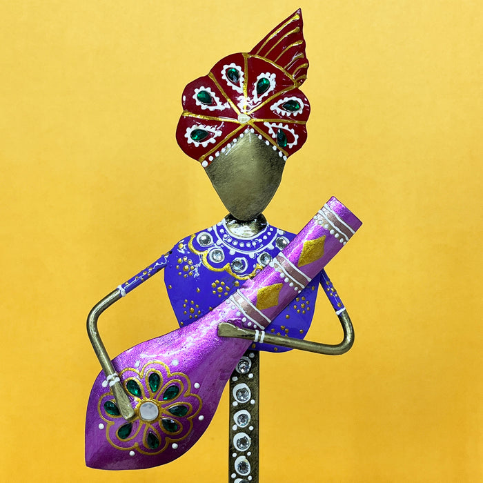 Krishna Ji Metal Tea Light Candle Holder  | Candle Holder