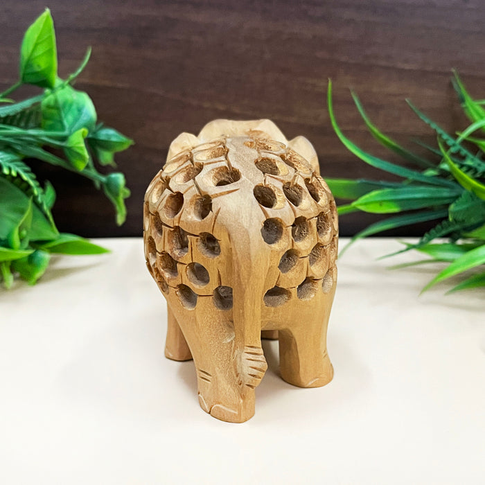 Decorative Showpiece Handcrafted Wooden Elephant