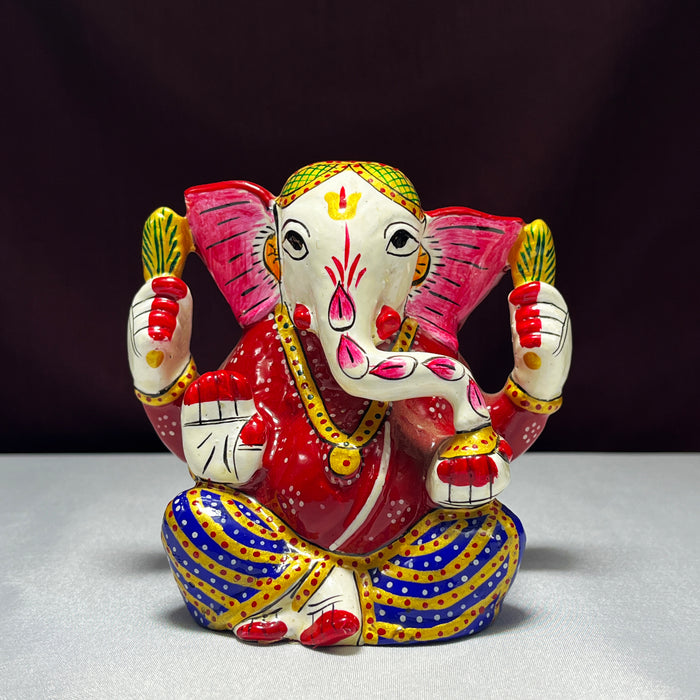 Handcrafted Modern Ganesh Ji Murti - 9.5 Inch Decorative Sculpture
