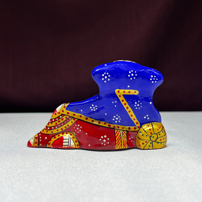 Handmade Ganesh Showpiece Sculpture for Temple Decor.