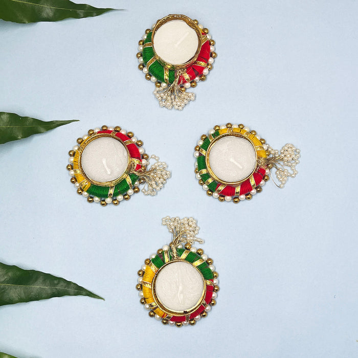 Indian handicraft candle holders for Diwali and festive celebrations