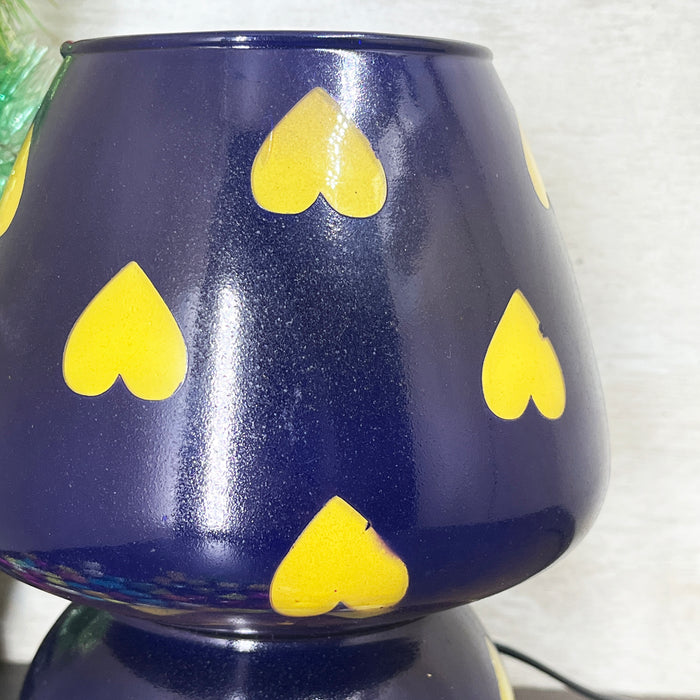 Lampe mosaïque colorée