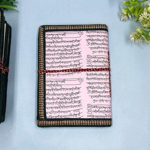 Lord Ganesha Design Handmade Cotton Paper Diary 1