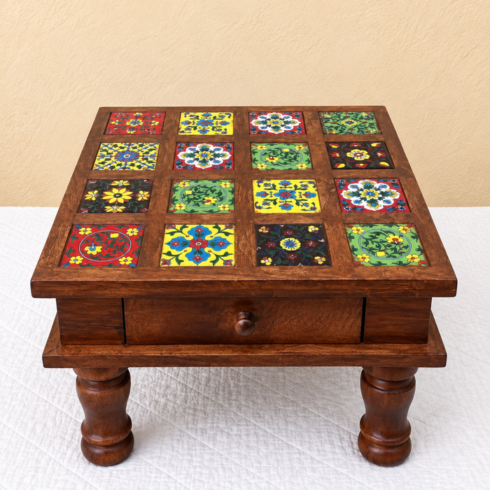 How to Decorate Your Home with a Handcrafted Wooden Chowki