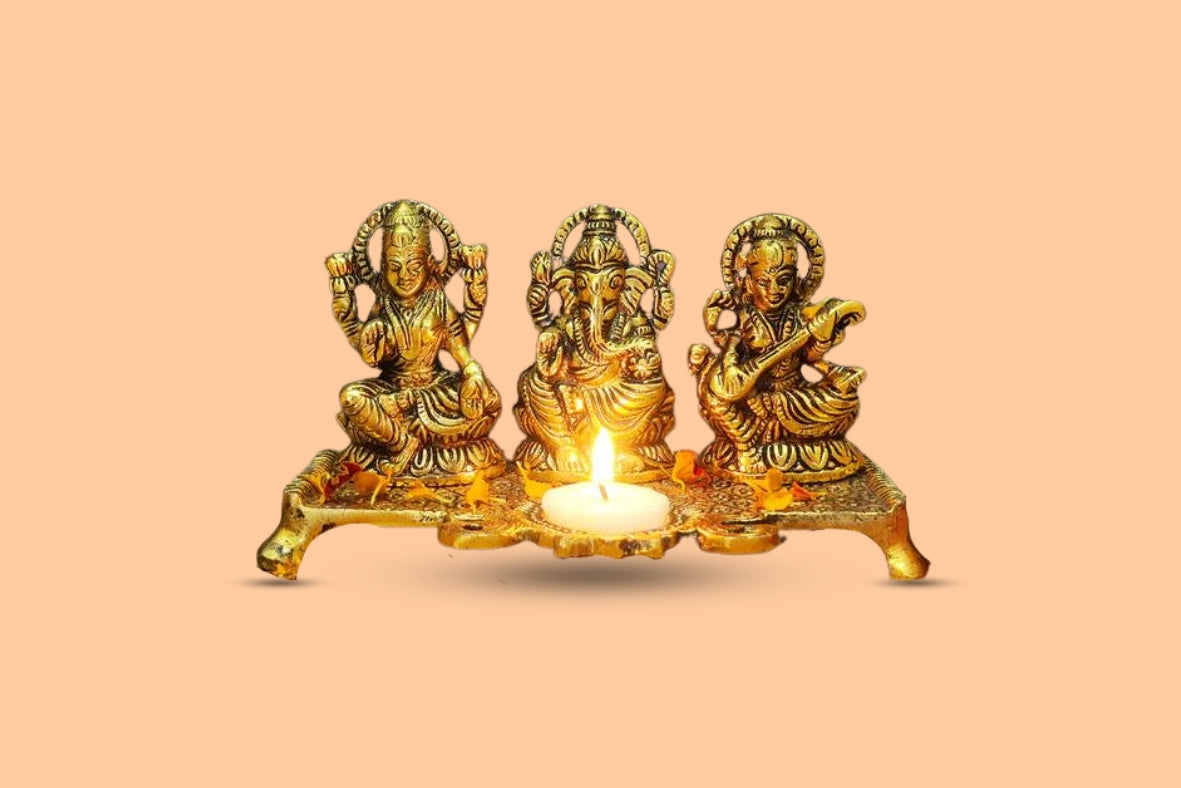 Brightening your temple space with Diya Decor from Diwam Handicrafts