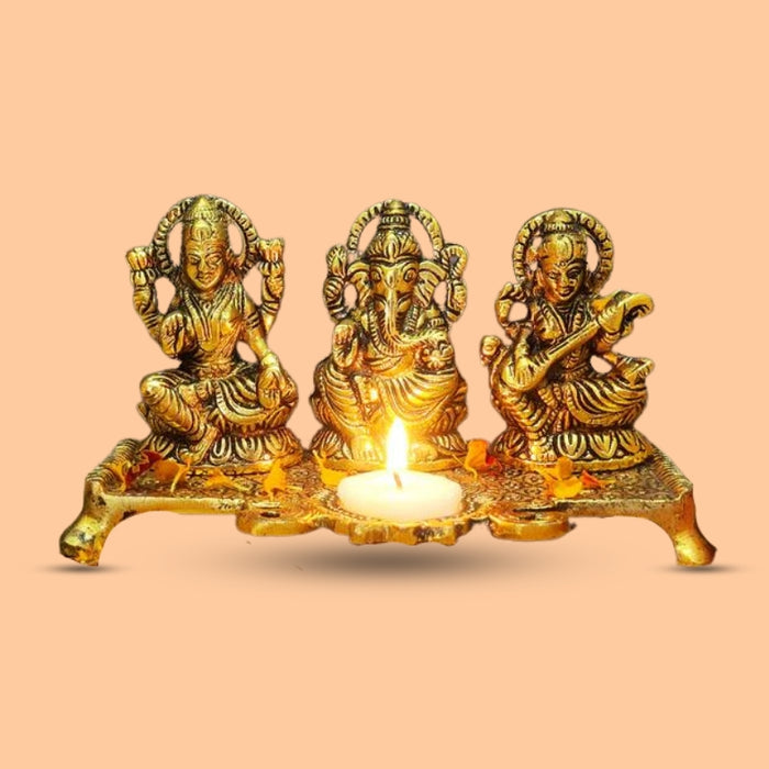 Brightening your temple space with Diya Decor from Diwam Handicrafts