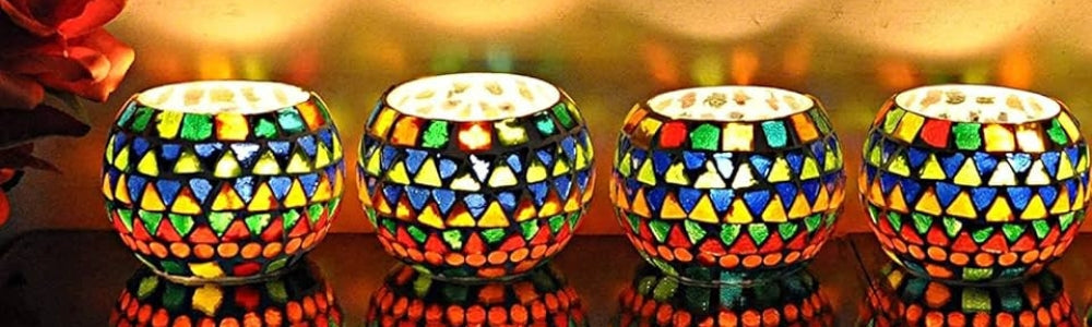 Shop Now Handmade Roli Poli Tea Light Candle Holders & Lamps
