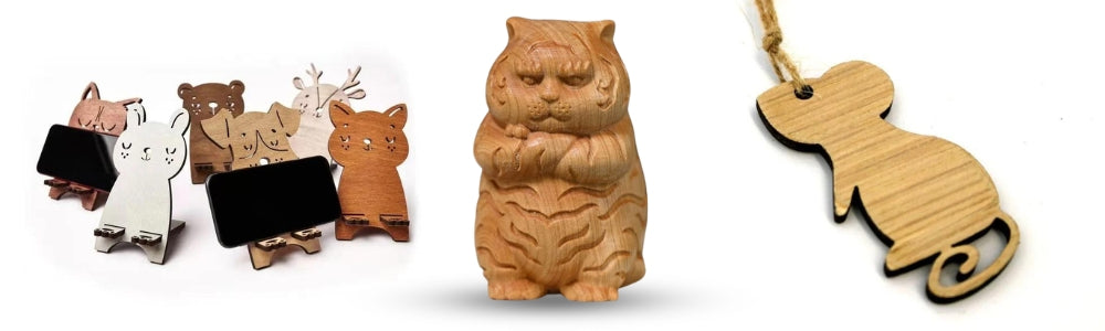 Wooden Mascots