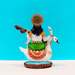 White Resin Goddess Saraswati Statue