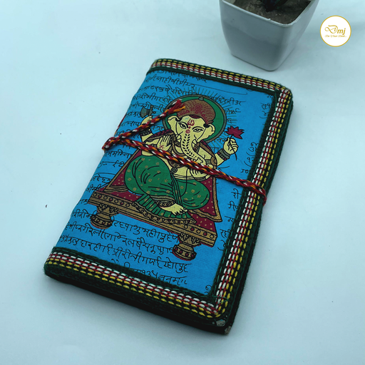 Journal Handmade Cotton Paper Diary of Lord Ganesha