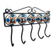 5 Hooks Beautiful Iron Wall Key Hanger at Best Price