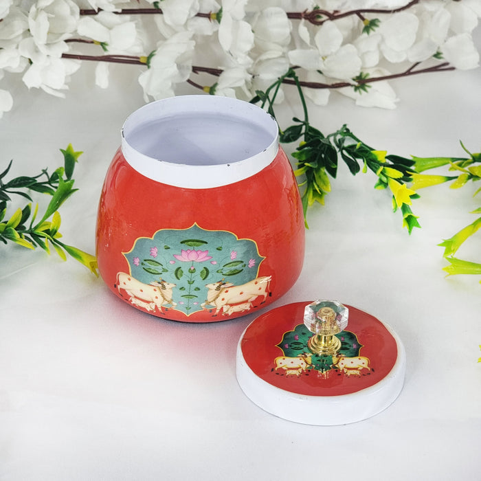 Exquisite Pichwai Art Dry Fruit Box: A Blend of Tradition and Elegance