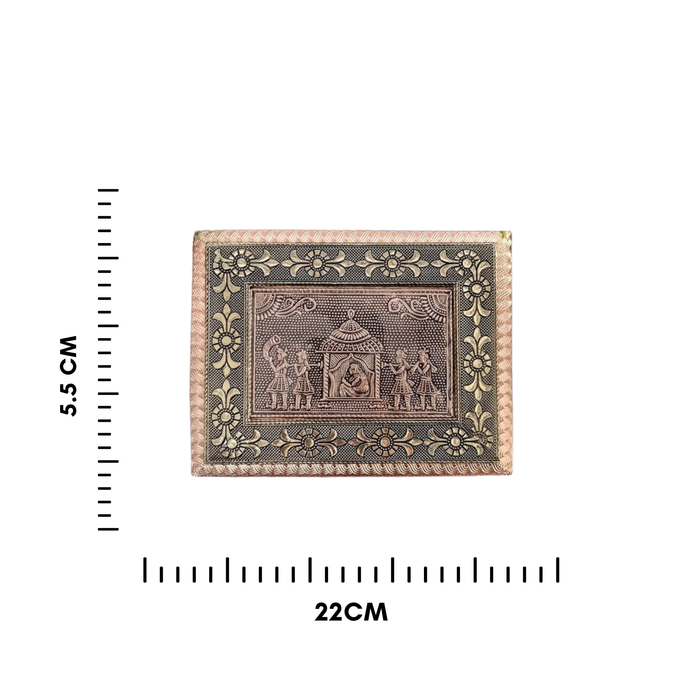 luxurious finish and traditional patterns Handcrafted Dry Fruit Box Set