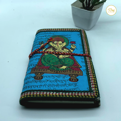 Journal Handmade Cotton Paper Diary of Lord Ganesha