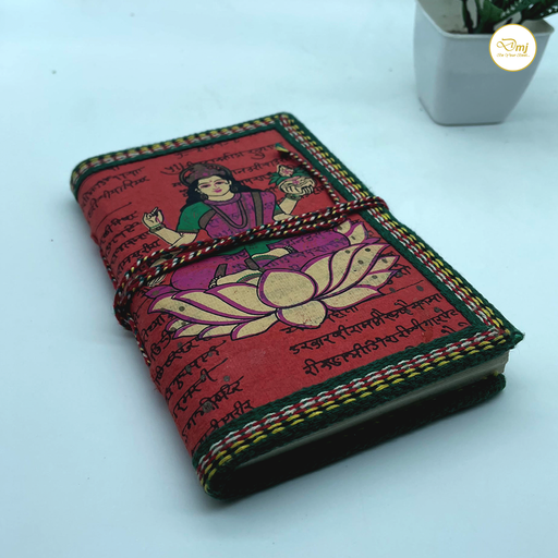 Handmade Journal Cotton Paper Diary of Goddess Laxmi Online