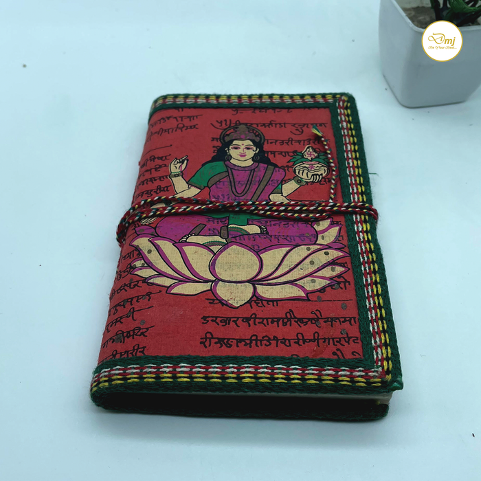 Handmade Journal Cotton Paper Diary of Goddess Laxmi Online