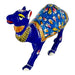 Blue Color Handcrafted Meenakari Metal Camel Statue