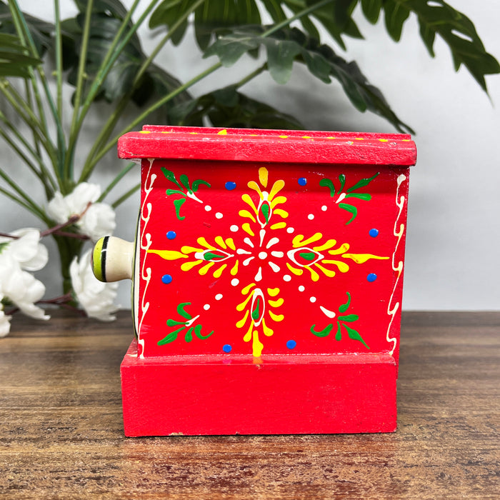 Wooden Ceramic Drawer Storage Box