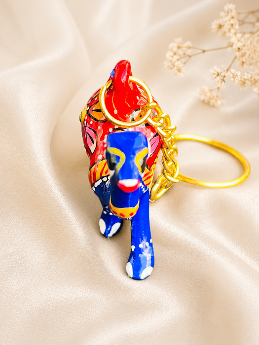 Handmade Camel Metal Keychain | Colorful Camel Key Ring for Car & Bike  Keys