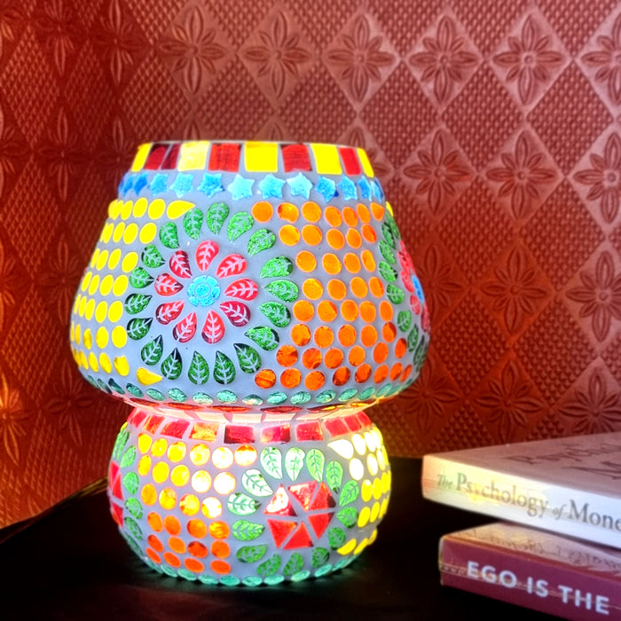 Colorful Mosaic Table Lamp