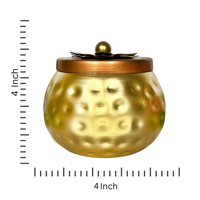 Decorative Metal Dry Fruit Box for Home