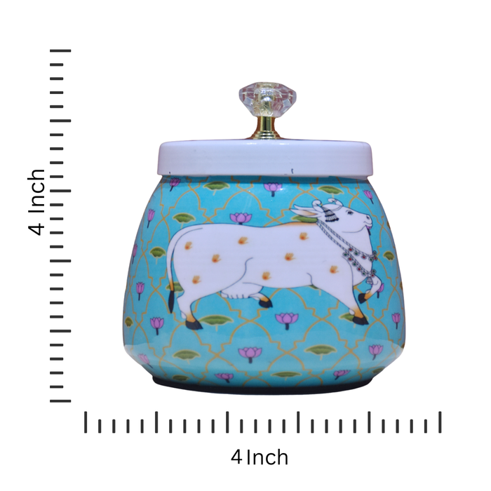 Exquisite Pichwai Art Dry Fruit Box: A Blend of Tradition and Elegance