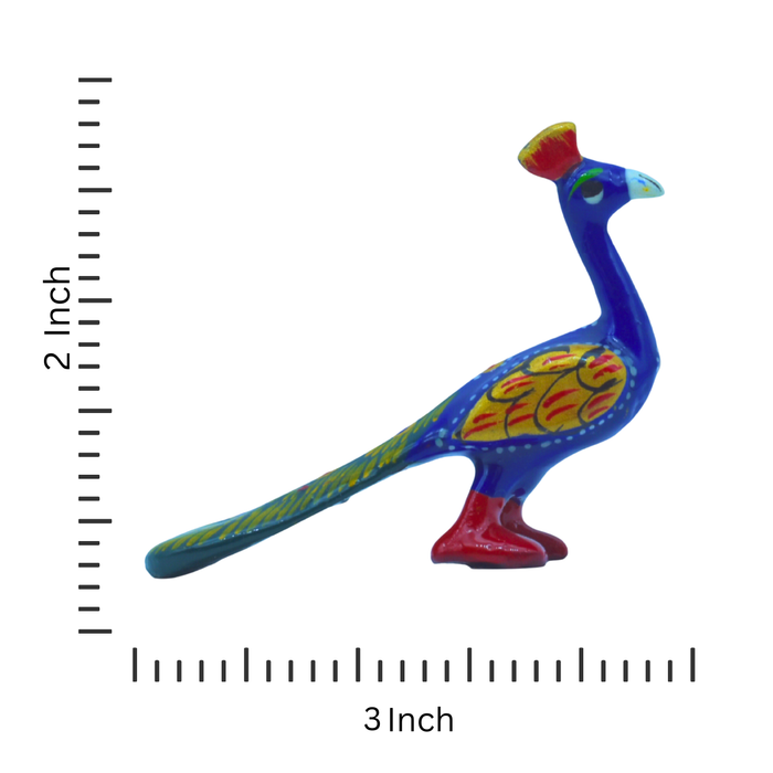 Elegant Handcrafted Walking Peacock Home Decor
