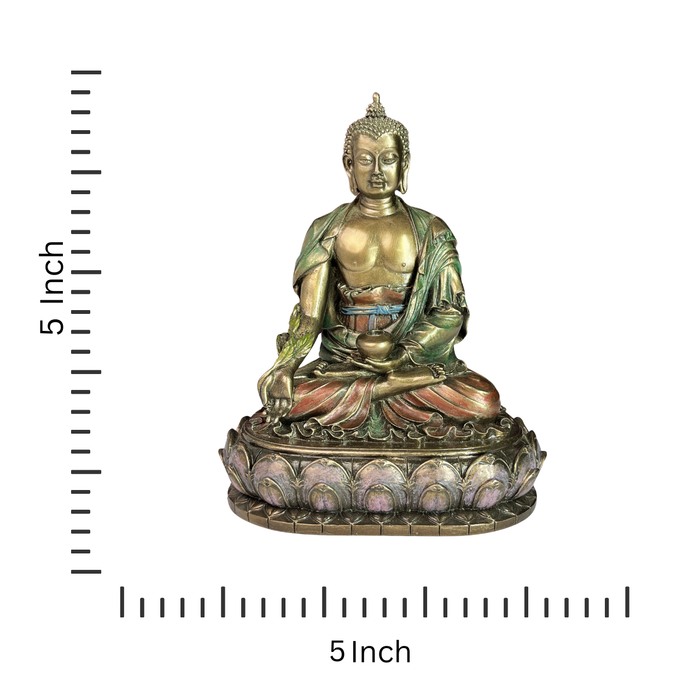 Handcrafted Copper Buddha Statue