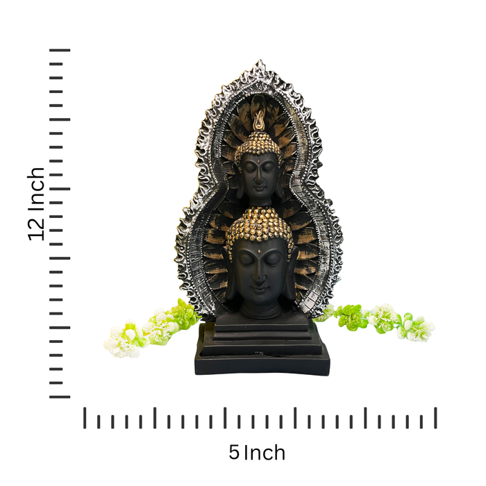 Exquisite Black Resin Buddha Statue for Mindful Spaces