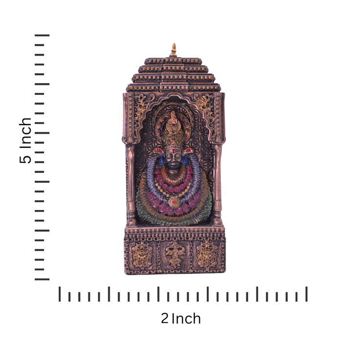 Divine Home Décor with an Elegant Copper Finish Lord Venkateswara Idol
