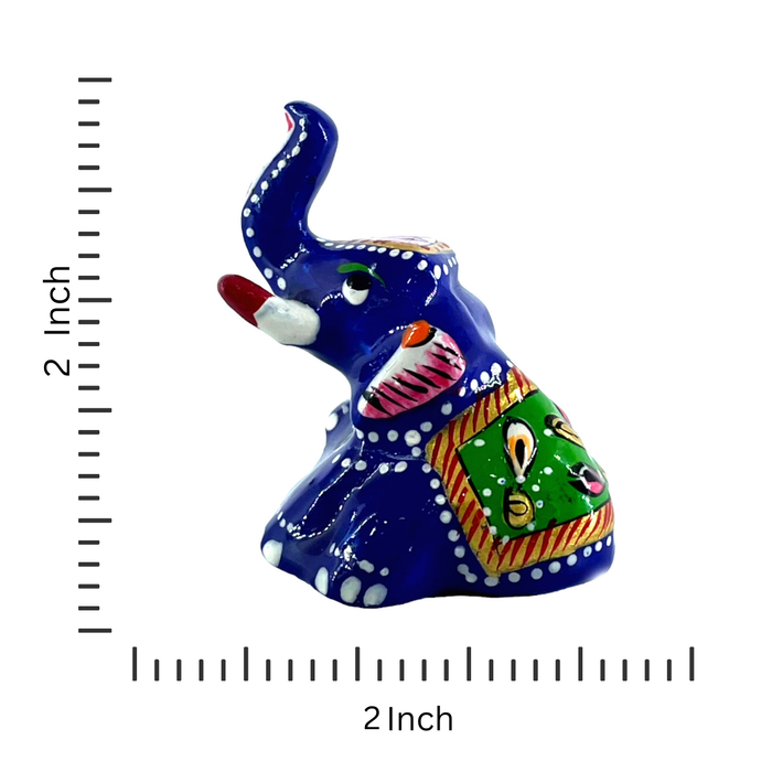 Traditional Appu Elephant in Metal – Handcrafted Décor Item