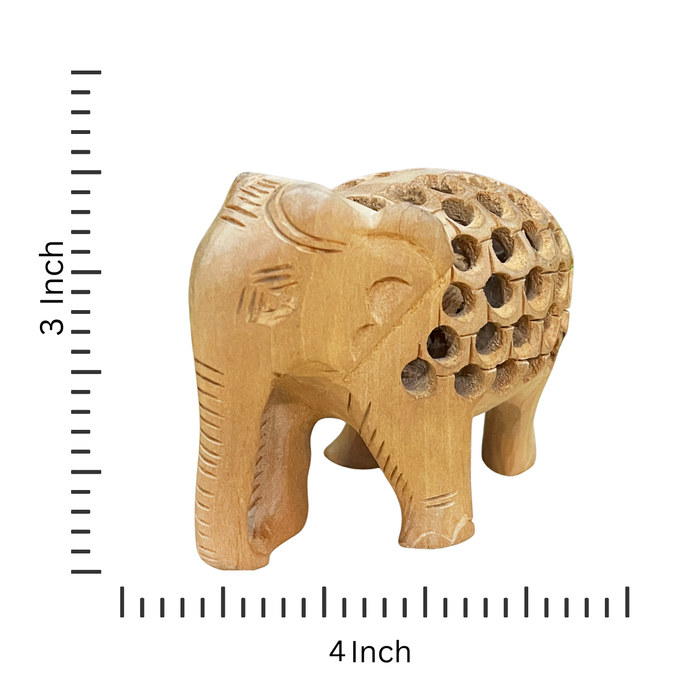 Decorative Showpiece Handcrafted Wooden Elephant