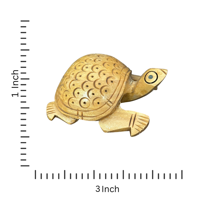 Handcrafted Wooden Tortoise/Turtle Figurines Set – Elegant Home & Office Decor