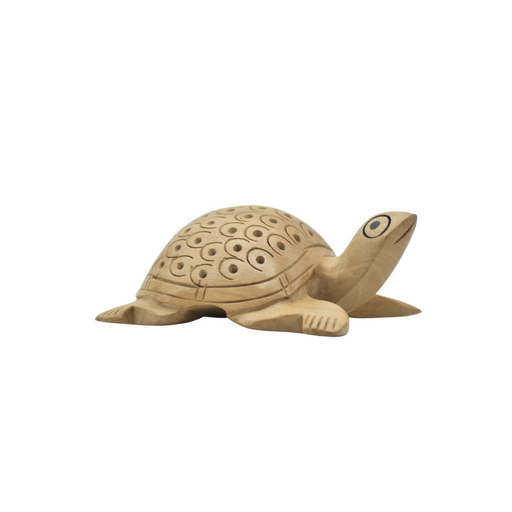Handcrafted Wooden Tortoise/Turtle Figurine