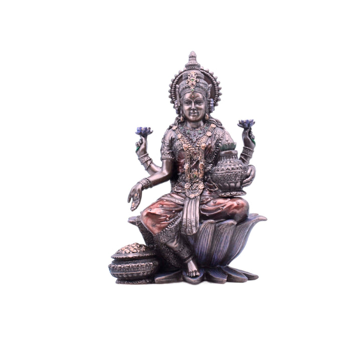 Handcrafted Goddess Lakshmi Idol | Decorative Lakshmi Statue for Home & Office