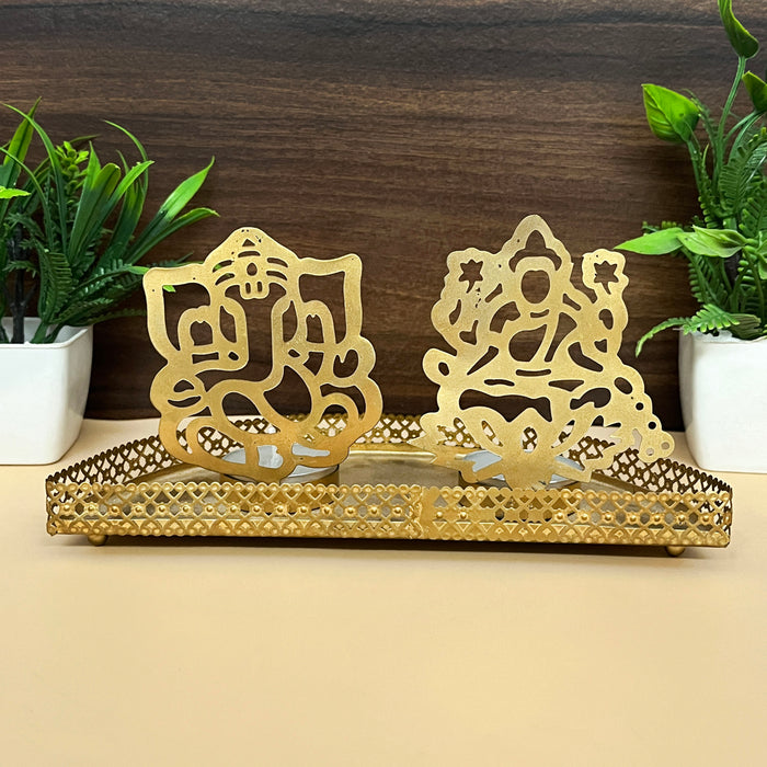 Ganesh Lakshmi Tea Light Holder 3