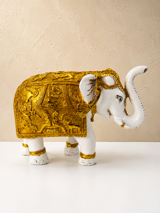 Handcrafted Decorative Elephant Showpiece | Traditional Indian Home Decor