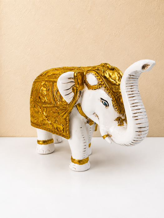 Handcrafted Decorative Elephant Showpiece | Traditional Indian Home Decor