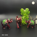 Handcrafted Fiber Elephant Decorative Showpiece Set
