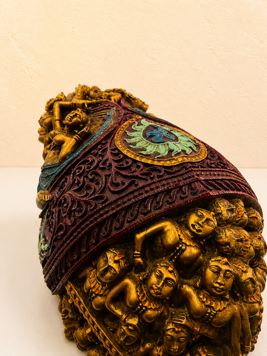 Handcrafted Indian Elephant Sculpture | Traditional Decorative Showpiece