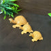 Handcrafted Wooden Tortoise Set 7